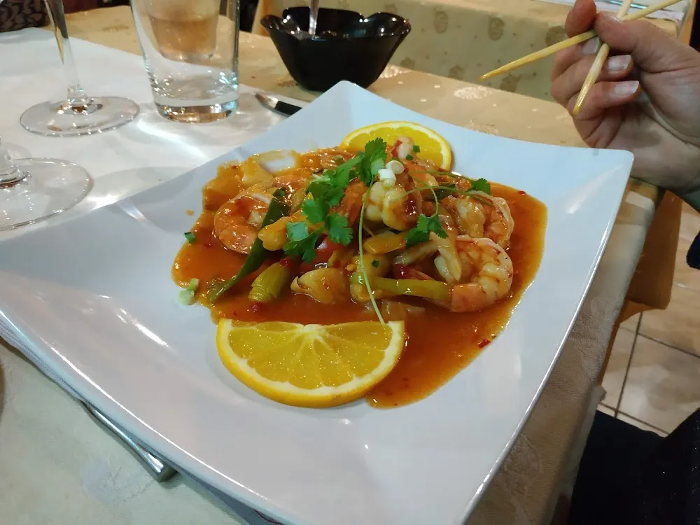 Crevettes Sauce Piquante